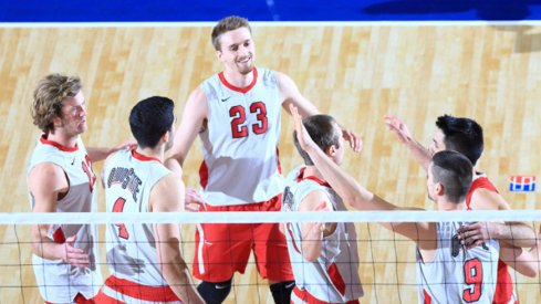 The Ohio State men's volleyball team has won a program-record 32 matches in a row
