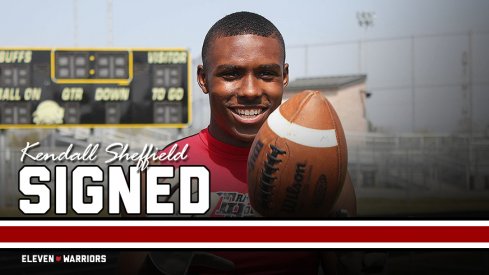 Ohio State cornerback signee Kendall Sheffield. 