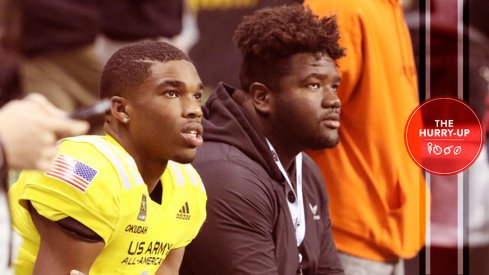 Jeffrey Okudah and Marvin Wilson