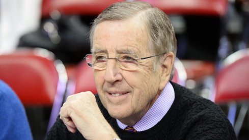 Brent Musburger talks about Holy Buckeye, wrongly says Drew Brees played in that game and more on Tuesday during Ohio State's game against Maryland.