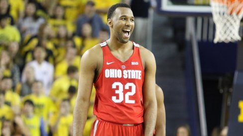 Ohio State center Trevor Thompson had a big game vs. Michigan. 