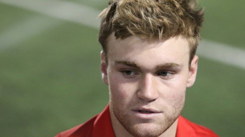Ohio State quarterback Tate Martell