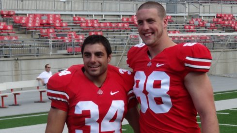 A young Nate Ebner, before his professional playing days.