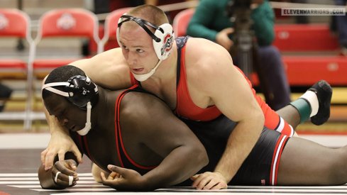 Kyle Snyder scored a technical fall for Ohio State against Rutgers.