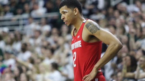 Ohio State forward Marc Loving against Michigan State