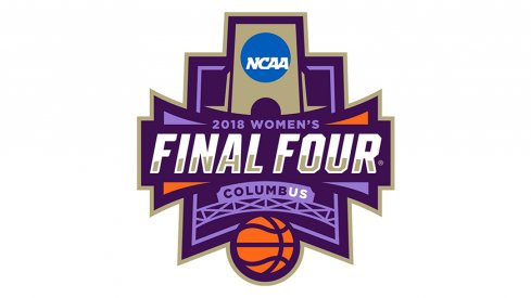 A look at the 2018 women's Final Four logo in Columbus.