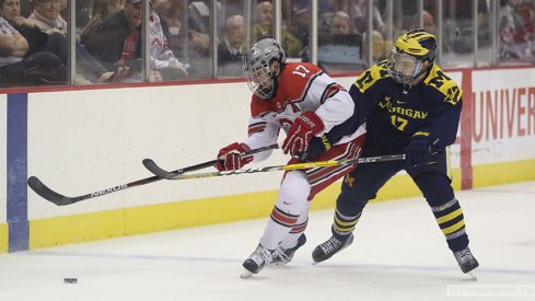 Ohio State forward Dave Gust, buzzer beater extraordinaire.