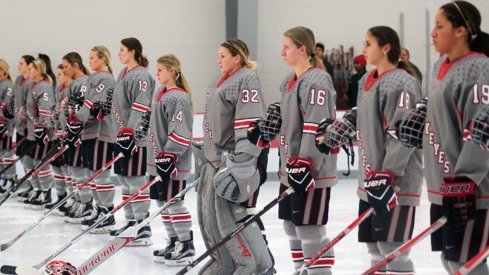 Ladies and gentlemen, your 2016-17 Ohio State women's hockey Buckeyes.