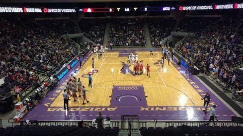 Ohio State men's volleyball in Phoenix, Ariz.