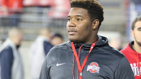 Jerron Cage at the 2016 Nebraska game.