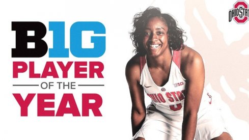 Kelsey Mitchell named Big Ten Player of the Year for the second time.