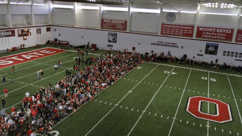 A quick primer on what students can expect at Ohio State's open practice on Saturday.