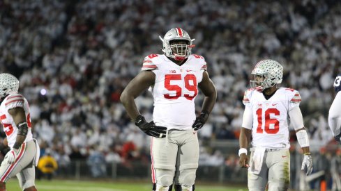 Ohio State starting right tackle Isaiah Prince looks for a better season as a junior.