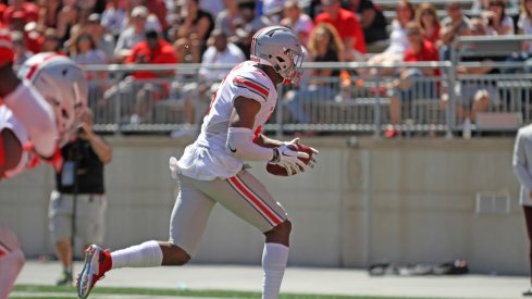 Torrance Gibson was one of the stars of last year's spring game. 