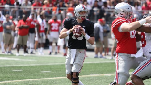 Joe Burrow and Dwayne Haskins are in for the long haul with their battle to be Ohio State's backup quarterback.