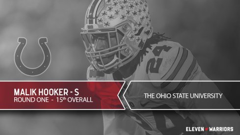 Malik Hooker drafted by the Indianapolis Colts.