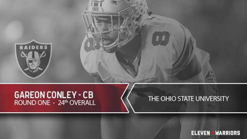 Gareon Conley drafted by Oakland.