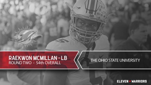 Raekwon McMillan drafted by Miami.