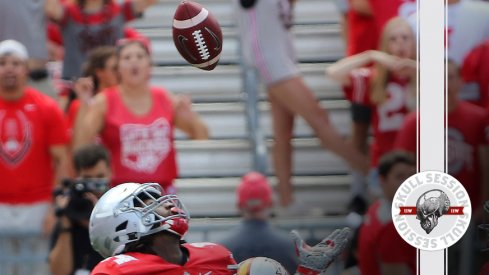 Malik Hooker won't break eye contact for the April 28th 2017 Skull Session