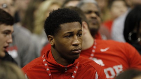 Amir Riep at Ohio State's 2016 junior day.