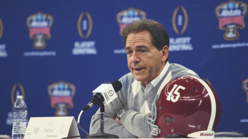 Alabama head coach Nick Saban.