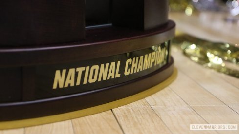 Ohio State's 2017 Men's Volleyball National Championship Trophy