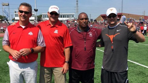 Urban Meyer, Rich Rodriguez, Michael Haywood and Tom Herman