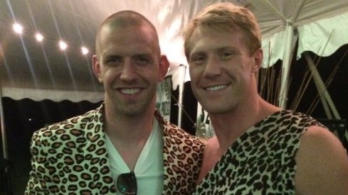 Former Ohio State linebackers James Laurinaitis and Bobby Carpenter