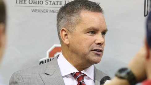 Chris Holtmann's Friday meeting with his new Ohio State players.