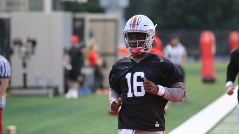 Ohio State quarterback J.T. Barrett. 