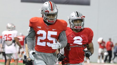 JK Dobbins could see significant playing time backing up Mike Weber in 2017.