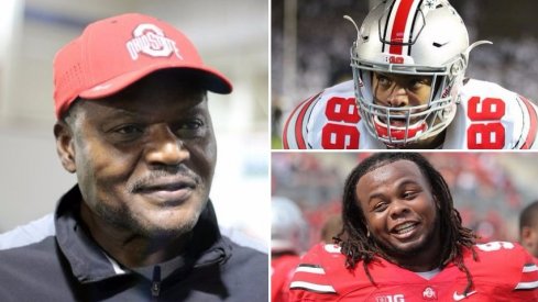 Larry Johnson will lean on Dre'mont Jones and Tracy Sprinkle to anchor the middle of Ohio State's defensive line.