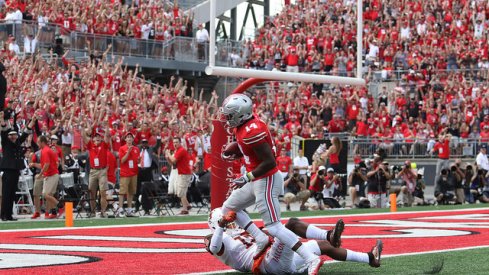 K.J. Hill bulldozes a Bowling Green defender.