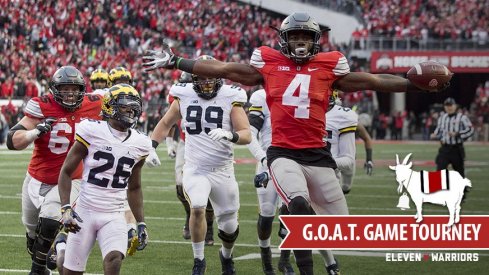 Ohio State G.O.A.T. Game Tournament, Michigan Bracket, featuring Curtis Samuel.