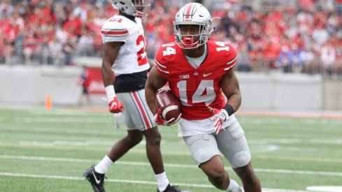 K.J. Hill is expected to be a regular contribution in Ohio State's return game this season.
