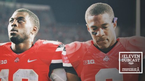 Ohio State quarterback J.T. Barrett and former Ohio State wide receiver Evan Spencer