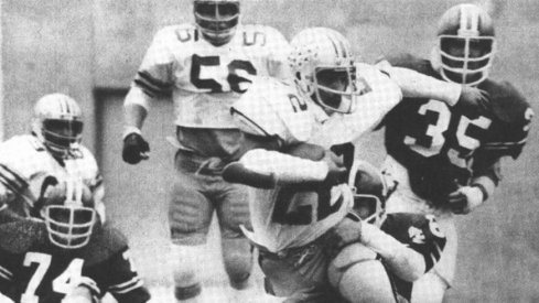 Ric Volley had nine carries for 50 yards against Indiana in 1978.