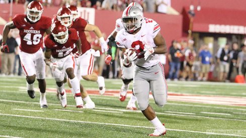 J.K. Dobbins against Indiana.