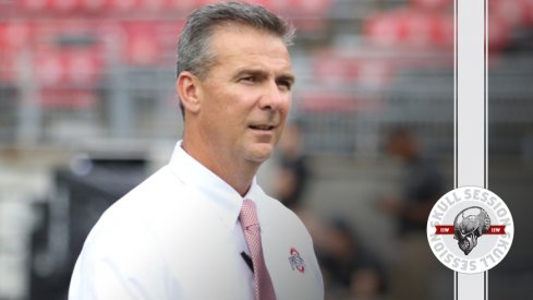 Urban Meyer benches the September 18 2017 Skull Session