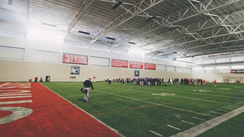 The Woody Hayes Athletic Center could have a new roof at this time next year.