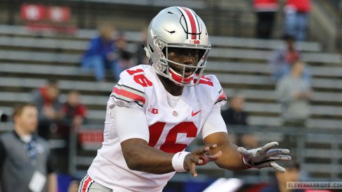 J.T. Barrett is now Ohio State's all-time leader in passing yards.