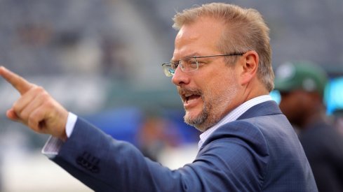 New York Jets general manager Mike Maccagnan is attending Saturday night's game at Rutgers.