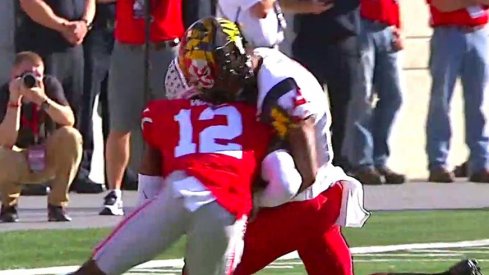 Denzel Ward ejected Maryland.