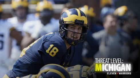 Michigan quarterback Brandon Peters