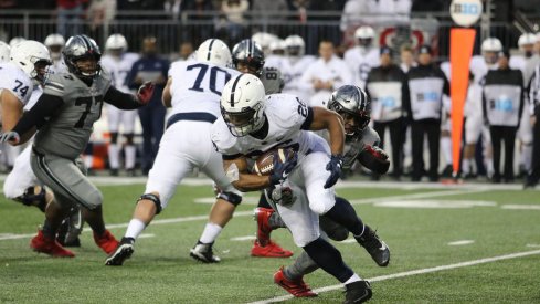 Saquon Barkley stopped by Jordan Fuller