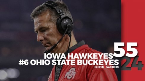 Statagram: Iowa 55, Ohio State 24