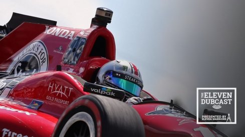 IndyCar driver and Buckeye fan Graham Rahal