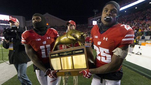 The Hawkeyes were no match for the unbeaten Badgers in Madison. 