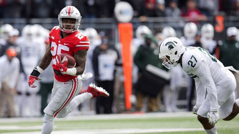 Mike Weber runs wild on Michigan State