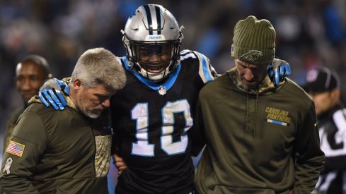 Curtis Samuel suffered a season-ending ankle injury on Monday night.